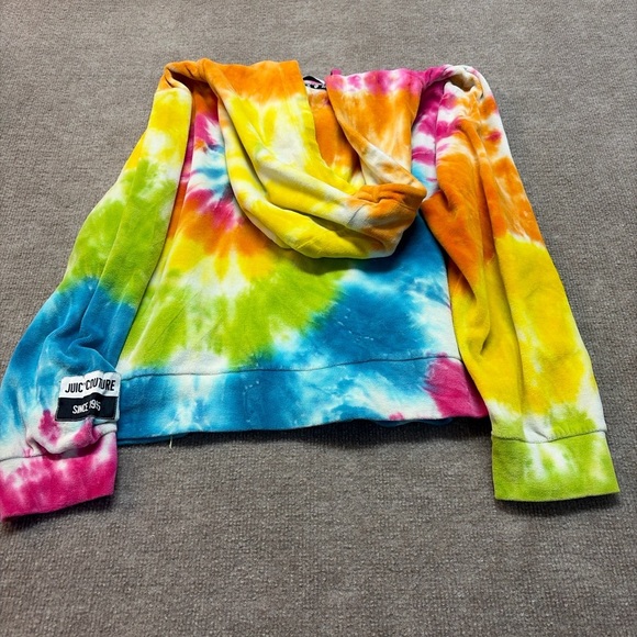 Juicy Couture Blue and Pink Tie-Dye Sweatshirt - Picture 5 of 5